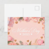 Fröhlicher Muttertag Postkarte (Vorne/Hinten)