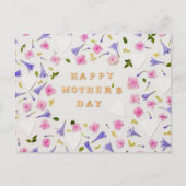 Fröhlicher Muttertag Postkarte (Vorderseite)