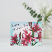 Fröhlicher Muttertag Postkarte (Stehend Vorderseite)