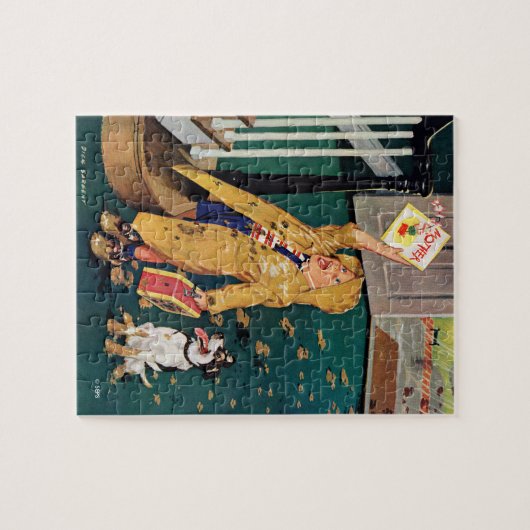 Fröhlicher Muttertag Puzzle (Horizontal)