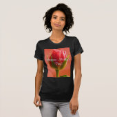 Fröhlicher Muttertag Rosa Rose I T-Shirt (Vorne ganz)
