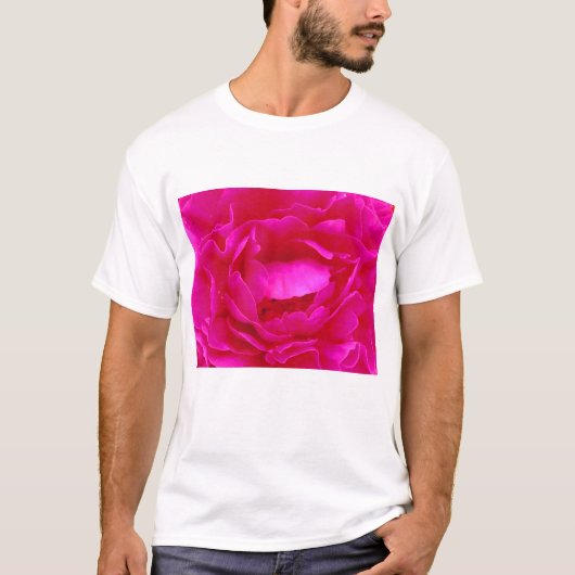 Fröhlicher Muttertag Rosa Rose T-Shirt (Vorderseite)