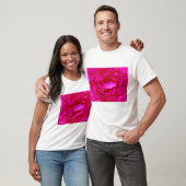 Fröhlicher Muttertag Rosa Rose T-Shirt (Unisex)