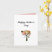 Fröhlicher Muttertag Rosa und Gelbe Rosen Karte (Gelbe Blume)