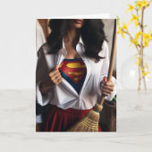 Fröhlicher Muttertag | Sarcastic Funny Karte (Gelbe Blume)