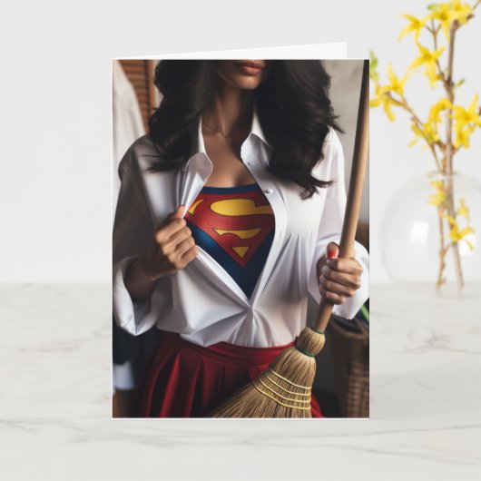 Fröhlicher Muttertag | Sarcastic Funny Karte (Gelbe Blume)