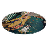 Fröhlicher Muttertag Schneidebrett (Ecke)