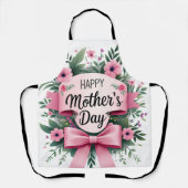 Fröhlicher Muttertag Schürze (Vorderseite)