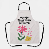 Fröhlicher Muttertag Schürze (Vorderseite)
