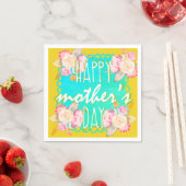 Fröhlicher Muttertag Serviette (Beispiel)