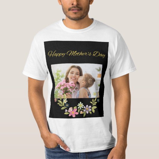 Fröhlicher Muttertag T-Shirt (Vorderseite)