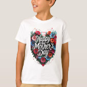 Fröhlicher Muttertag T-Shirt (Vorderseite)