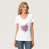 Fröhlicher Muttertag T-Shirt (Vorderseite Vollansicht)