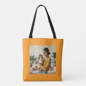 Fröhlicher Muttertag Tasche (Rückseite)