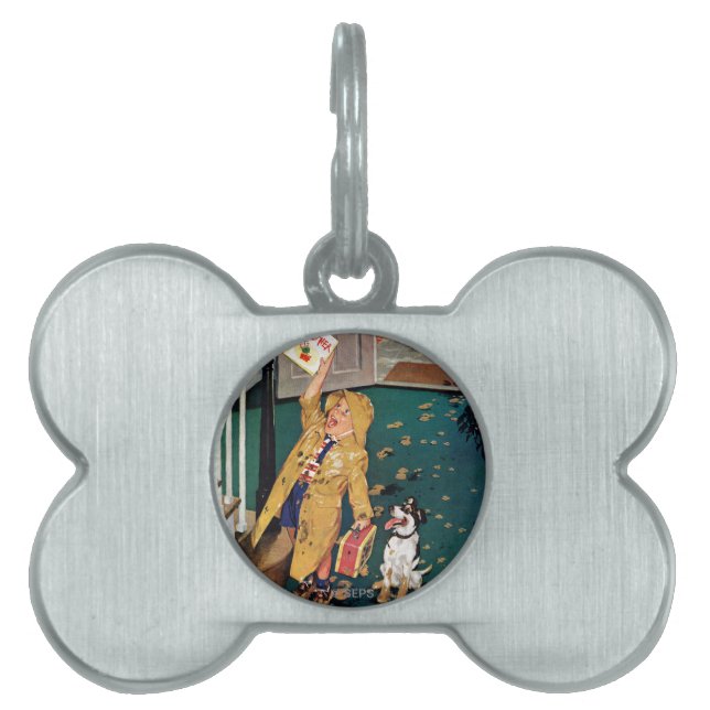 Fröhlicher Muttertag Tiermarke (Vorderseite)