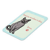 Fröhlicher Muttertag | Von der Katze Magnet (Linke Seite)