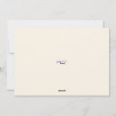 Fröhlicher Muttertag von Ihrem Pelzbaby Feiertagskarte (Rückseite)