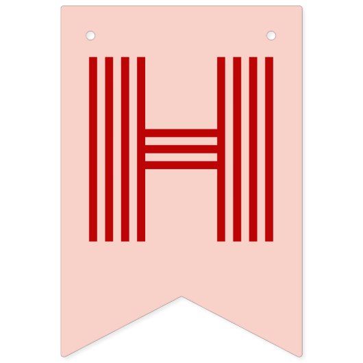 Fröhlicher Muttertag Wimpelkette (Zweite Fahne)