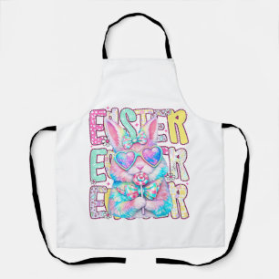 Fröhlicher Osterhase Coquette Schleife Preppy Oste Schürze