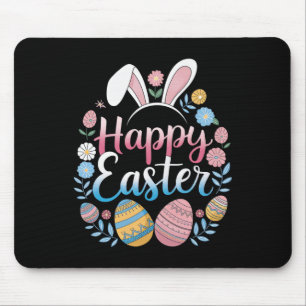 Fröhlicher Osterhase Frühling Osterei Oster-Shirts Mousepad
