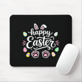 Fröhlicher Osterhase Hase Für Mädchen Kinder Junge Mousepad (Mit Mouse)