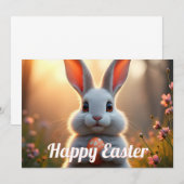 Fröhlicher Osterhase im Zauber des Frühlings (Vorne/Hinten)