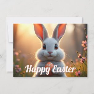 Fröhlicher Osterhase im Zauber des Frühlings