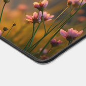 Fröhlicher Osterhase im Zauber des Frühlings Schreibtischunterlage (Ecke)