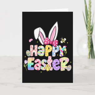 Fröhlicher Osterhase Kaninchen Lustiger Ostertag F Karte