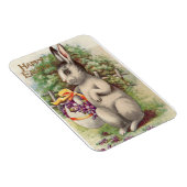 Fröhlicher Osterhase Magnet (Rechte Seite)