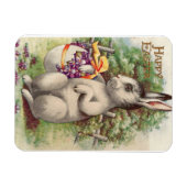 Fröhlicher Osterhase Magnet (Horizontal)
