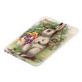 Fröhlicher Osterhase Magnet (Linke Seite)