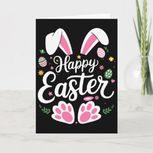 Fröhlicher Osterhase Ostereier Jagdtrupp Ostern Wo Karte