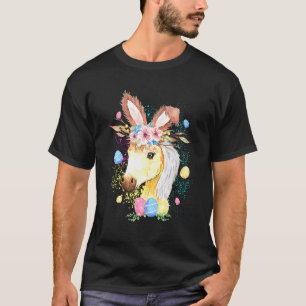 Fröhlicher Osterhase Pferd Kaninchen Für Männer Fr T-Shirt
