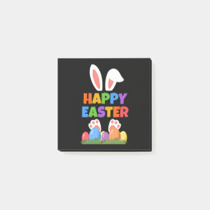 Fröhlicher Osterhase  Post-it Klebezettel