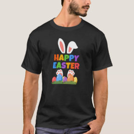 Fröhlicher Osterhase  T-Shirt