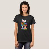 Fröhlicher Osterhase T-Shirt (Vorne ganz)