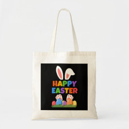Fröhlicher Osterhase Tragetasche