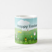 Fröhlicher Ostermug Kaffeetasse (Mittel)