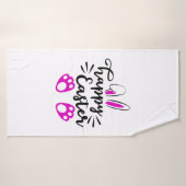 Fröhlicher Ostern Badehandtuch (Badehandtuch)