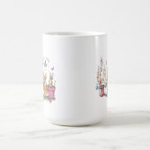 Fröhlicher Ostern Becher Kaffeetasse (Mittel)