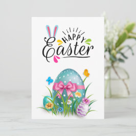 Fröhlicher Ostern Feiertagskarte