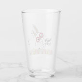 Fröhlicher Ostern Glas (Rückseite)