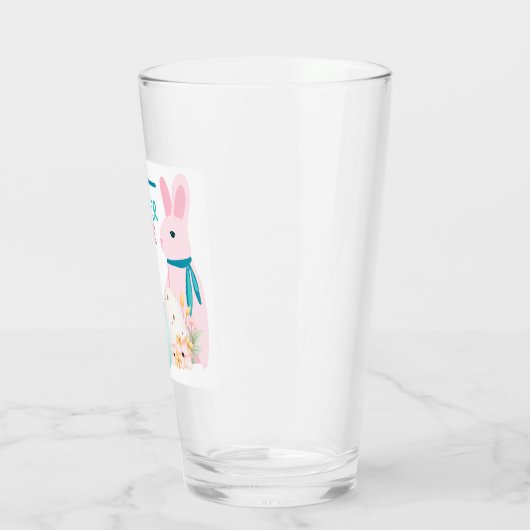Fröhlicher Ostern Glas (Links)