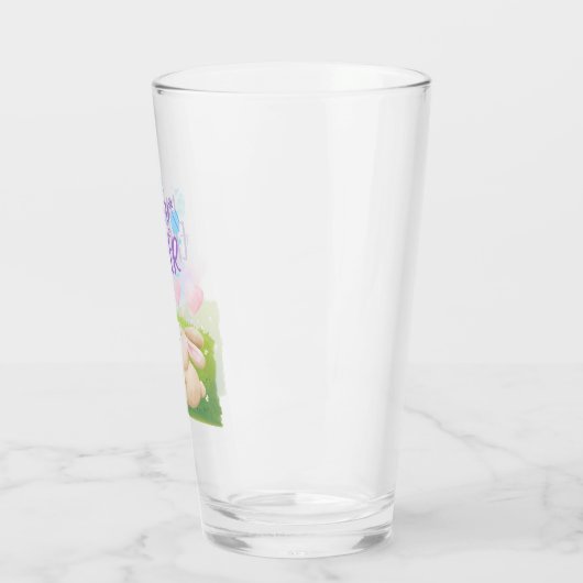 Fröhlicher Ostern Glas (Links)