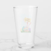 Fröhlicher Ostern Glas (Rückseite)
