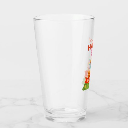 Fröhlicher Ostern Glas (Rechts)
