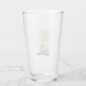 Fröhlicher Ostern Glas (Rückseite)