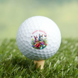 Fröhlicher Ostern Golfball