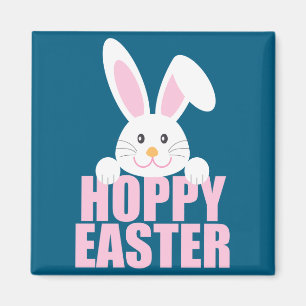 Fröhlicher Ostern Hase Wortwitz Süße Nk Mädchen  Magnet